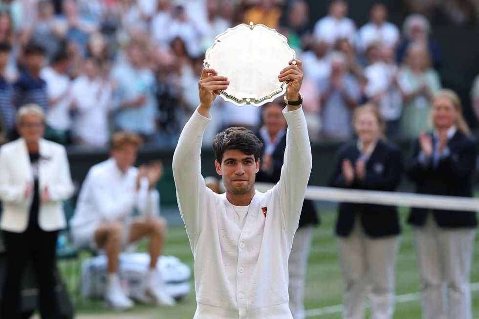 Carlos Alcaraz Wimbledon final