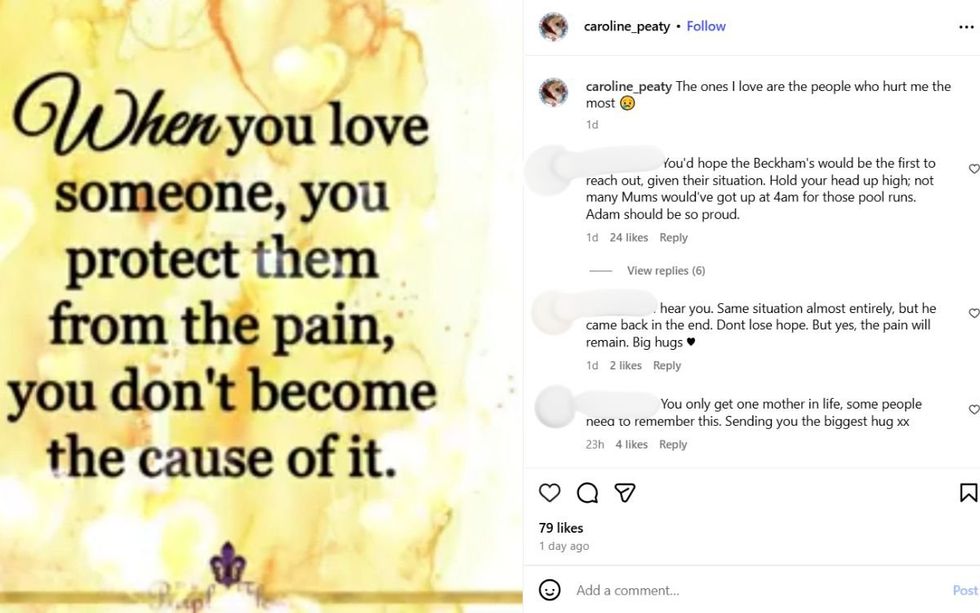 Caroline Peaty post
