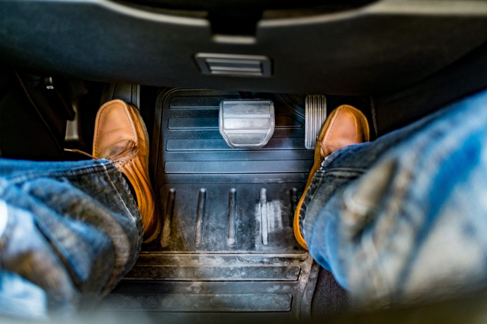 Cars on pedals 