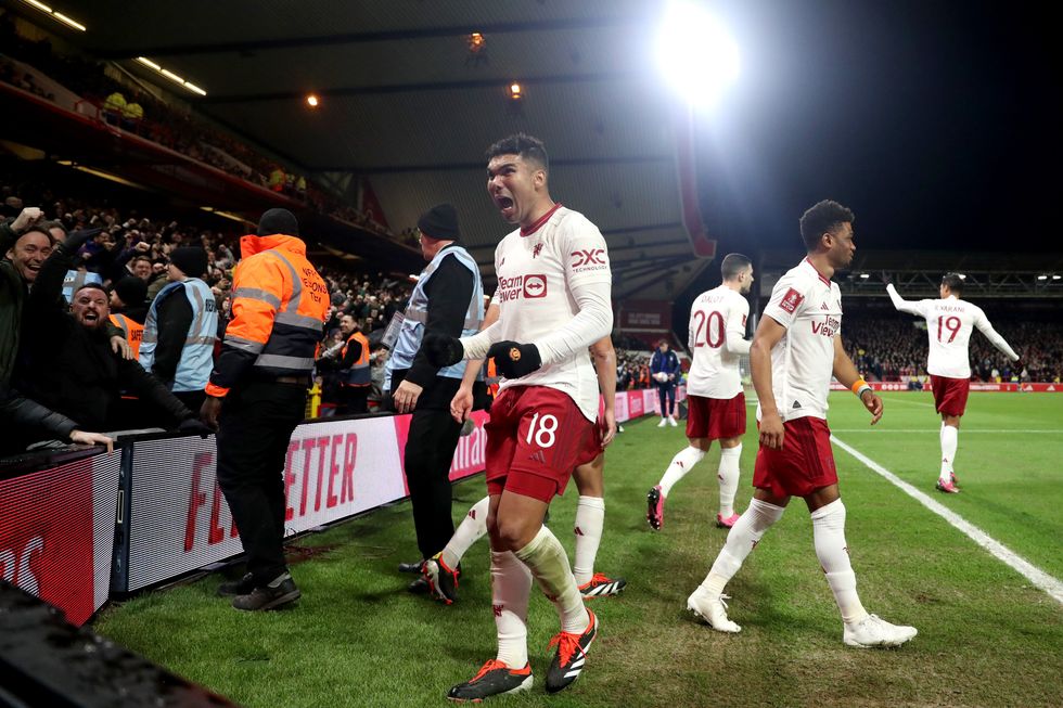Casemiro Manchester United