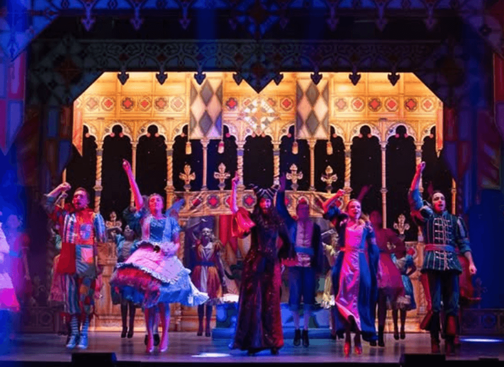 Cast of Sleeping Beauty at Princess Theatre Torquay