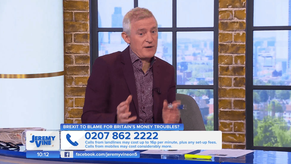 Channel 5 Jeremy Vine: Jeremy Vine