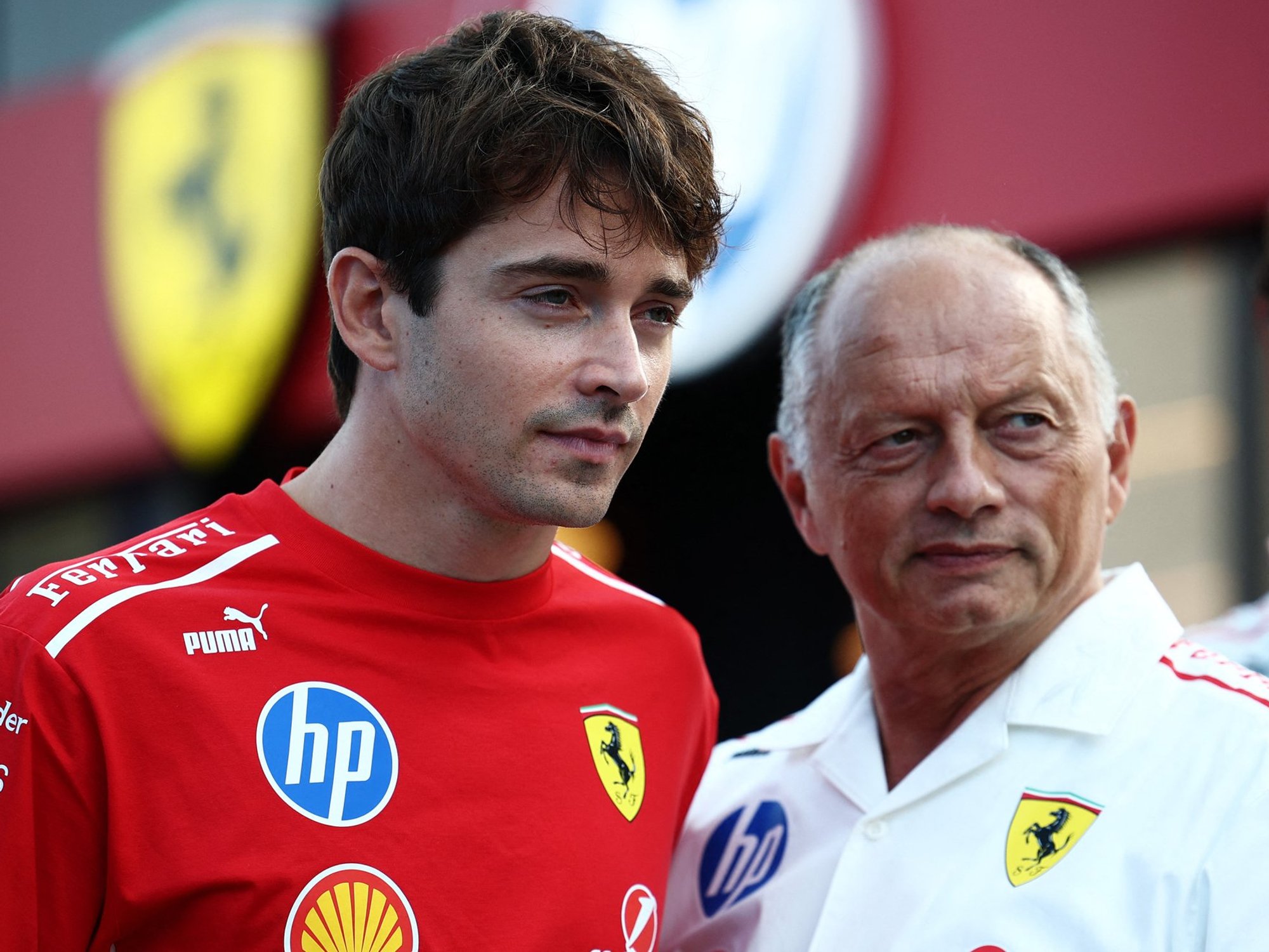 Charles Leclerc has angrily rejected suggestions of a growing rivalry with Ferrari team-mate Lewis Hamilton after their dramatic clash at the Italian Grand Prix