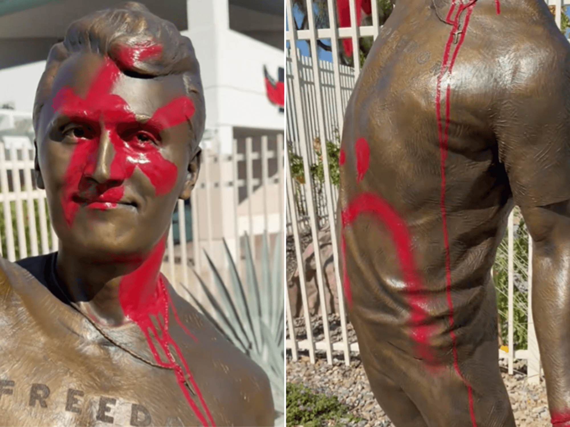 Charlie Kirk statue