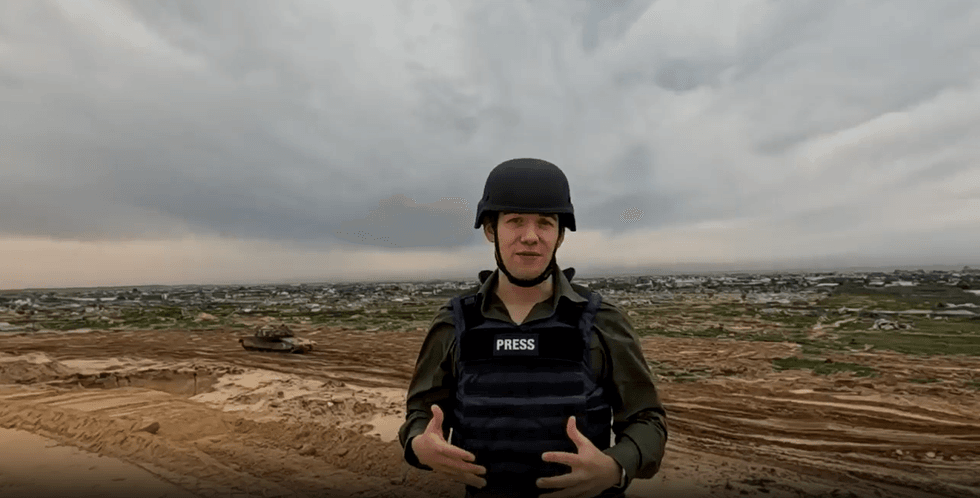 Charlie Peters in Gaza