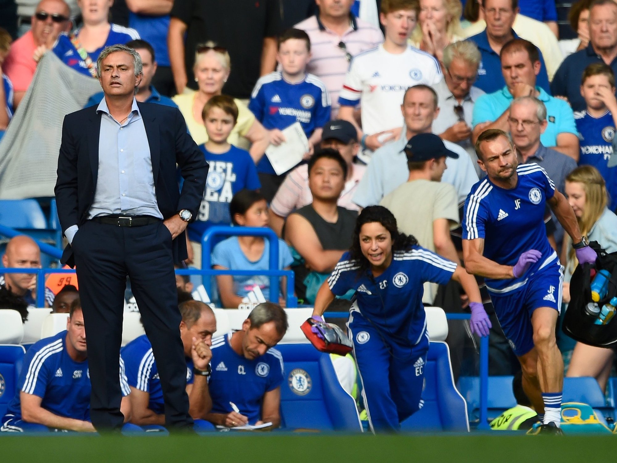 Chelsea's former doctor, c, has reignited her feud with Jose Mourinho