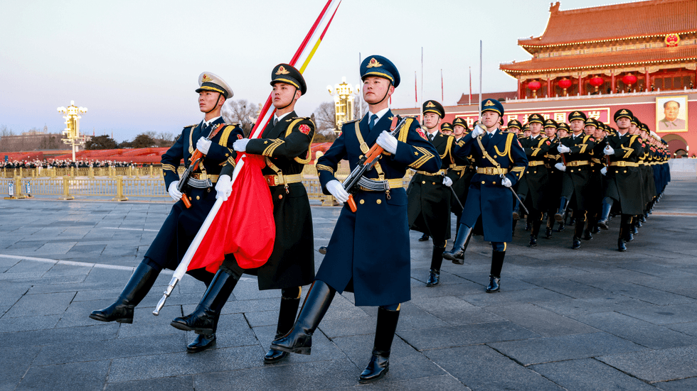 Chinese army