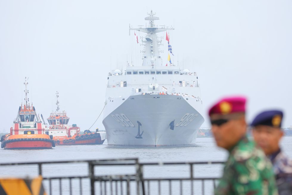 Chinese Navy ship