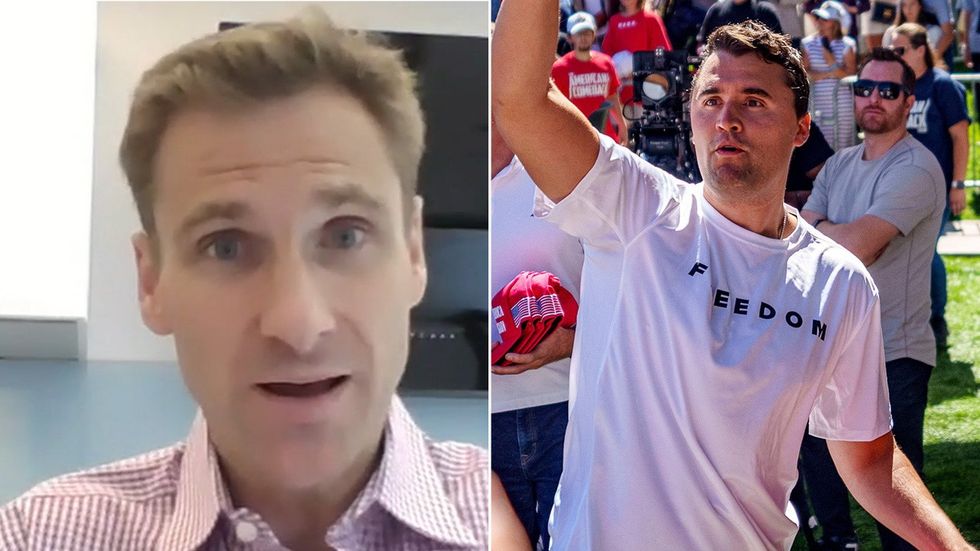 Chris Philp, Charlie Kirk