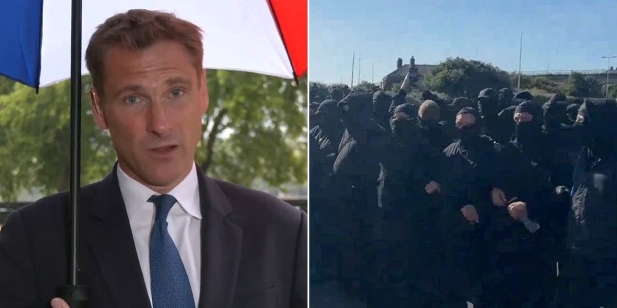 Chris Philp hits out at 'two-tier' treatment of Dover and Portsmouth protests: 'It's part of our democracy!'