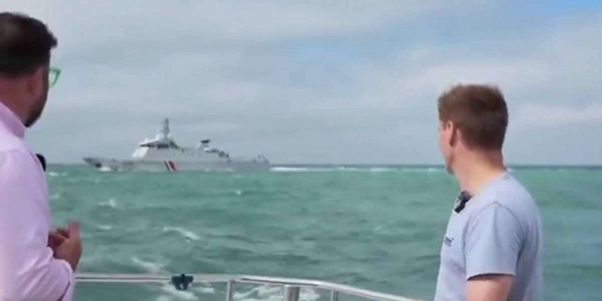 Migrant crisis: French warship 'fires 17 warning shots' at Chris Philp as Tory MP monitors small boats crossing Channel: 'Attempt to intimidate!'