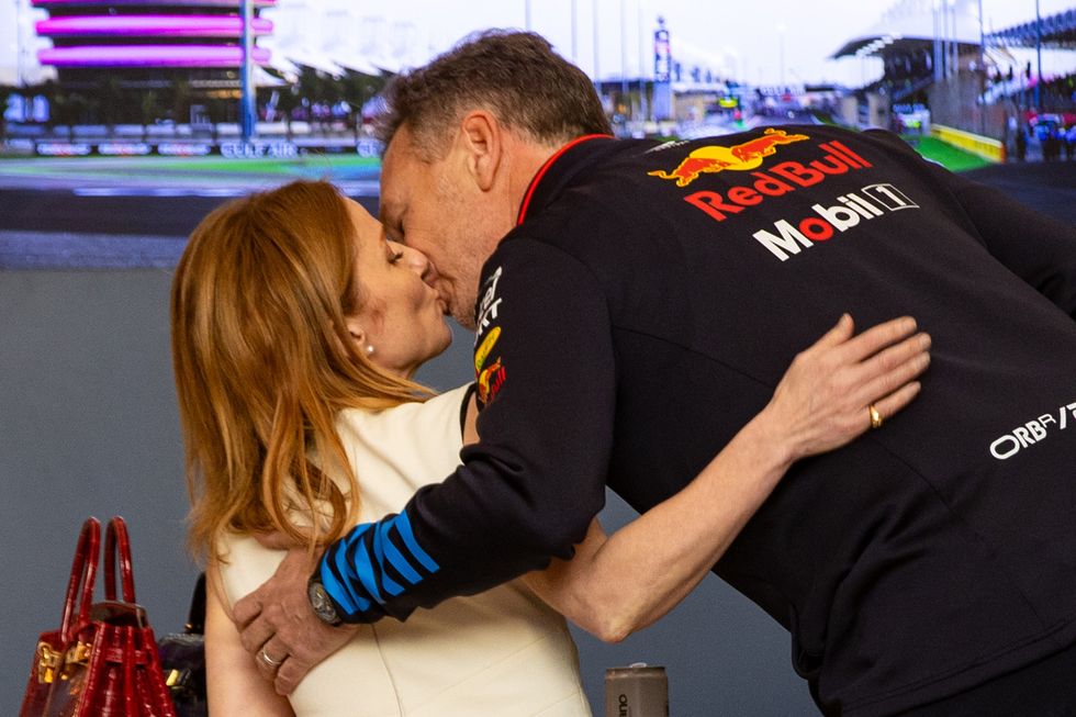Christian Horner Geri Halliwell