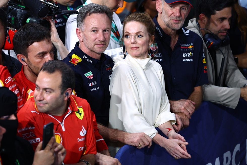 Christian Horner Geri Halliwell