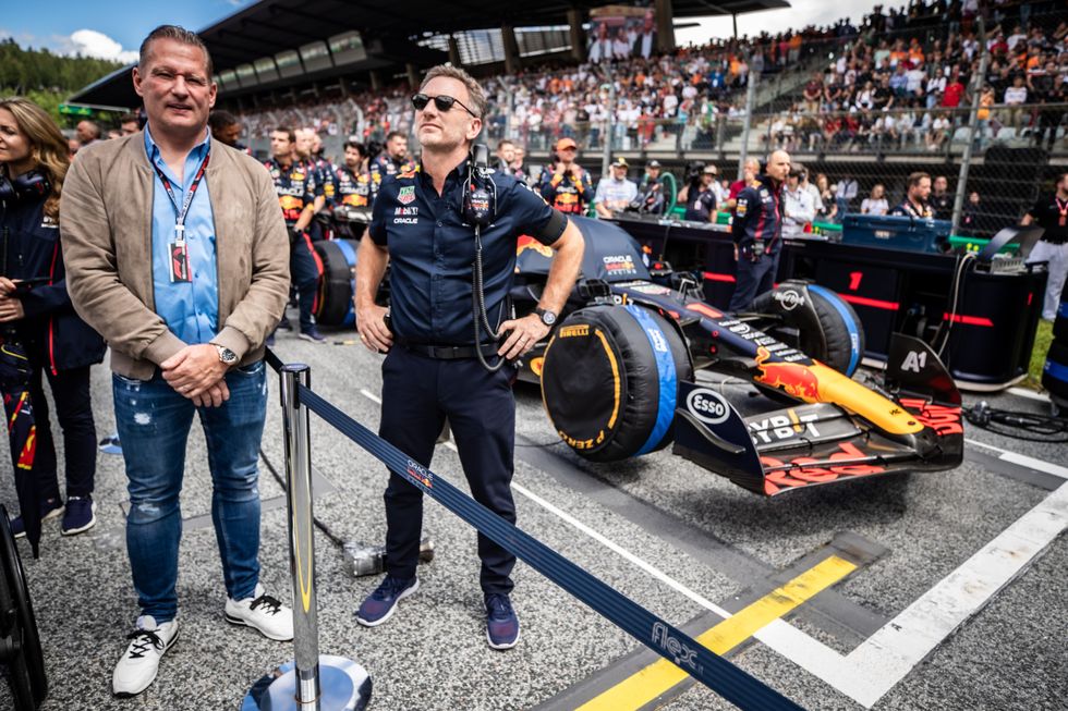 Christian Horner Jos Verstappen