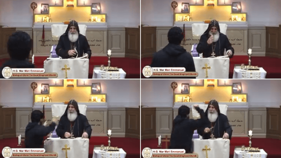 Church attack