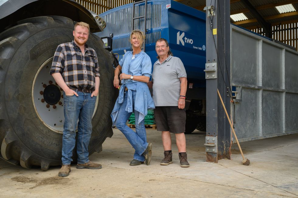 Clarkson's Farm season 5: Kaleb Cooper, Lisa Hogan, and Gerald Cooper