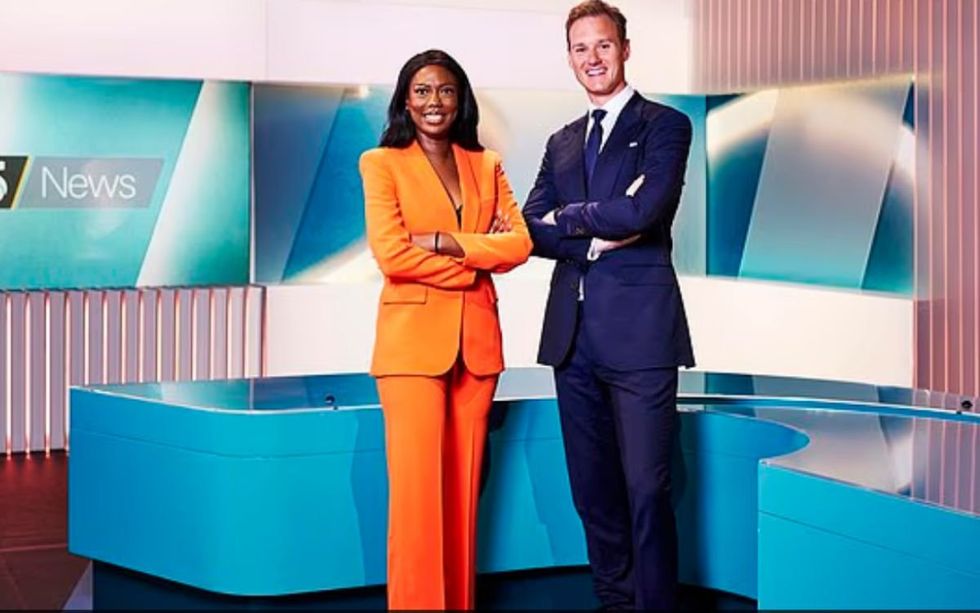 Claudia-Liza Vanderpuije and Dan Walker