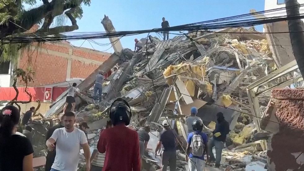Colombia earthquake