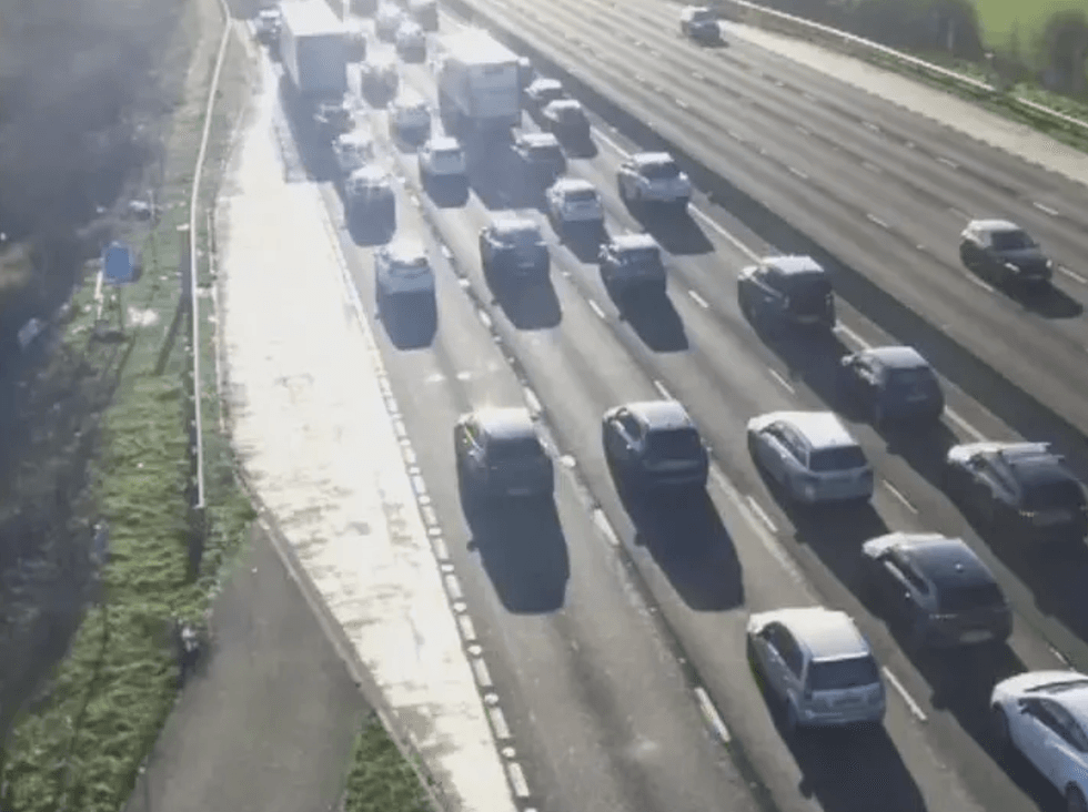 Congestion continues to impact motorists between Chesterfield and Mansfield