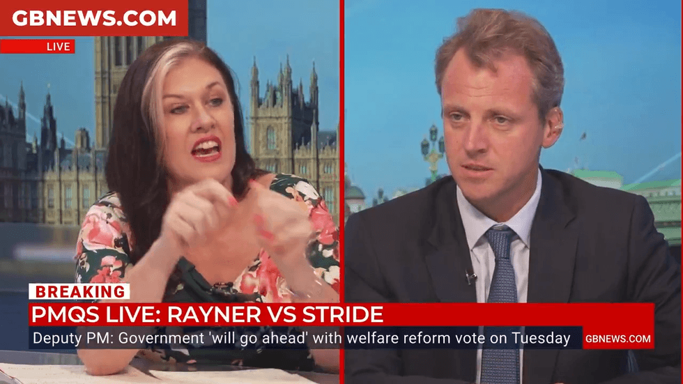 Conservative MP Joe Robertson, Labour MP Natalie Fleet