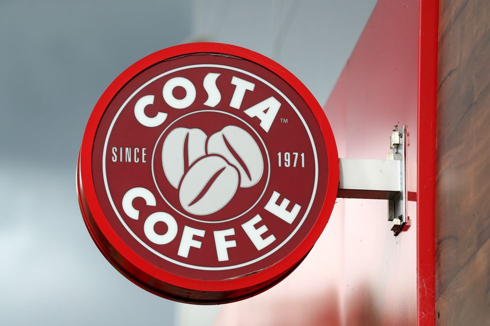 COSTA COFFEE SIGN
