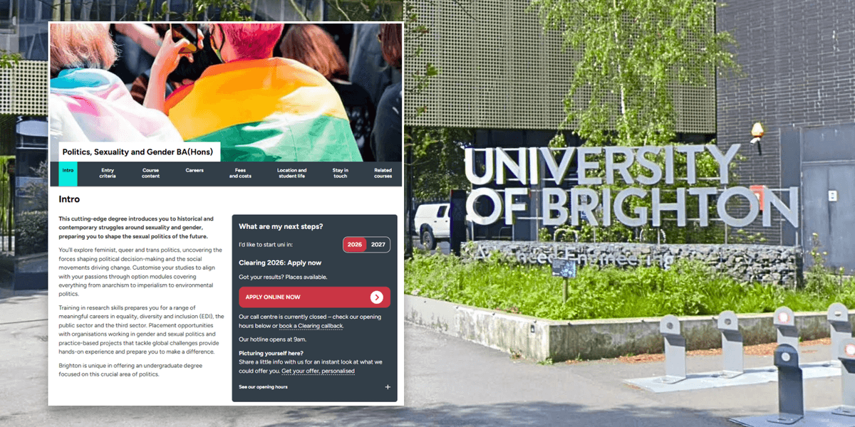 UK university offers 'woke gobbledegook' degree training up students for 'meaningful careers in DEI'