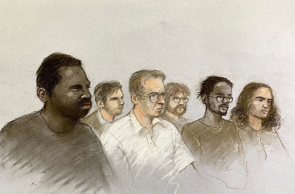 Court picture at Old Bailey