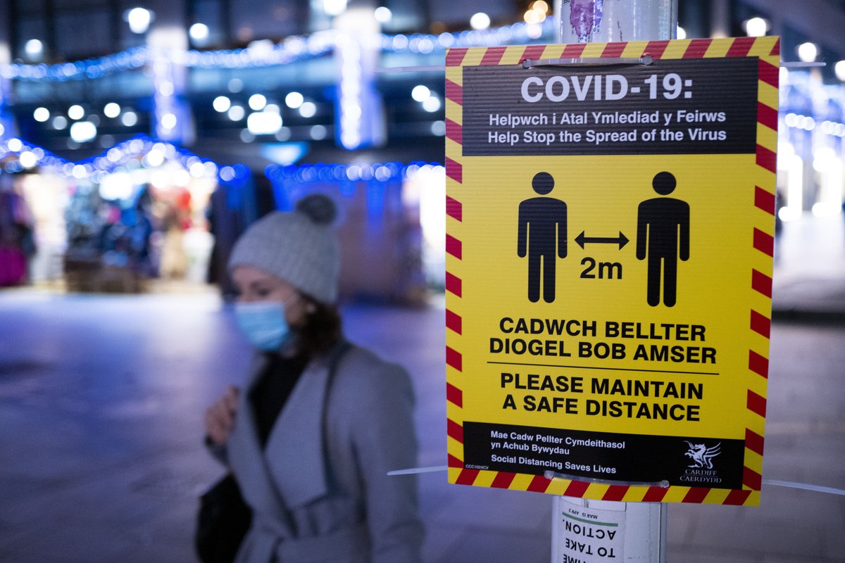Covid-19 lockdown sign