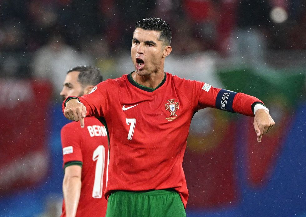 Cristiano Ronaldo Portugal Czech Republic