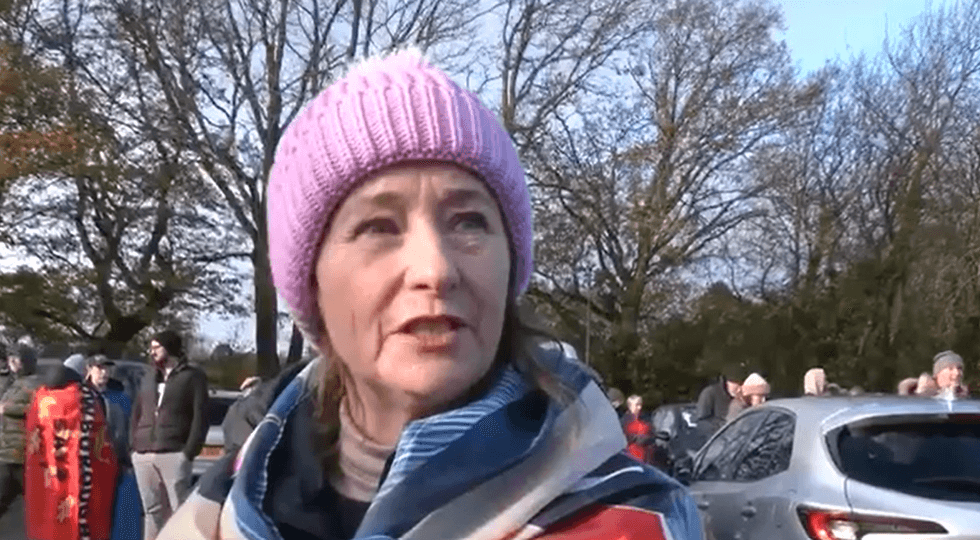Crowborough protest