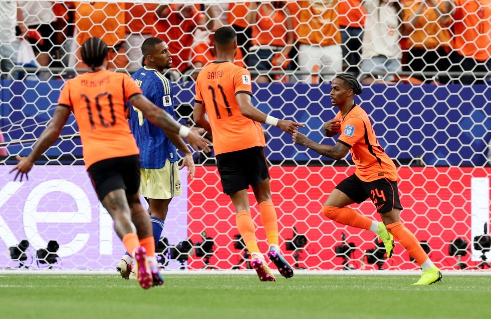 Crysencio Summerville has got his name on the scoresheet