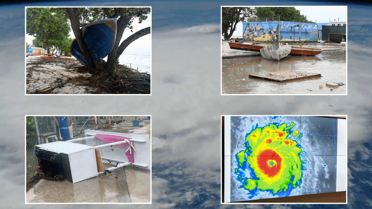 Damage caysed by the storm