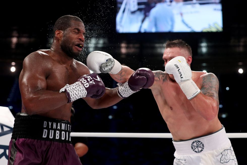 Daniel Dubois hasn't fought since losing to Oleksandr Usyk last year