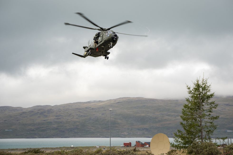 Danish helicopter