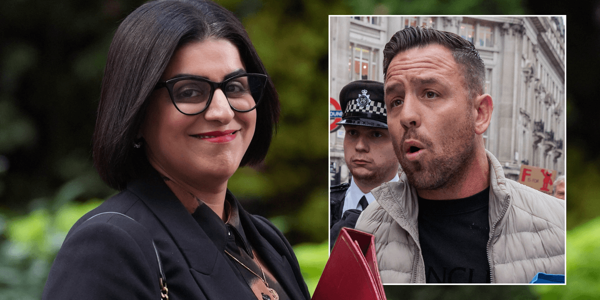 Shabana Mahmood threatens to unleash 'full force of the law' against 'far-right racist' Danny Tommo