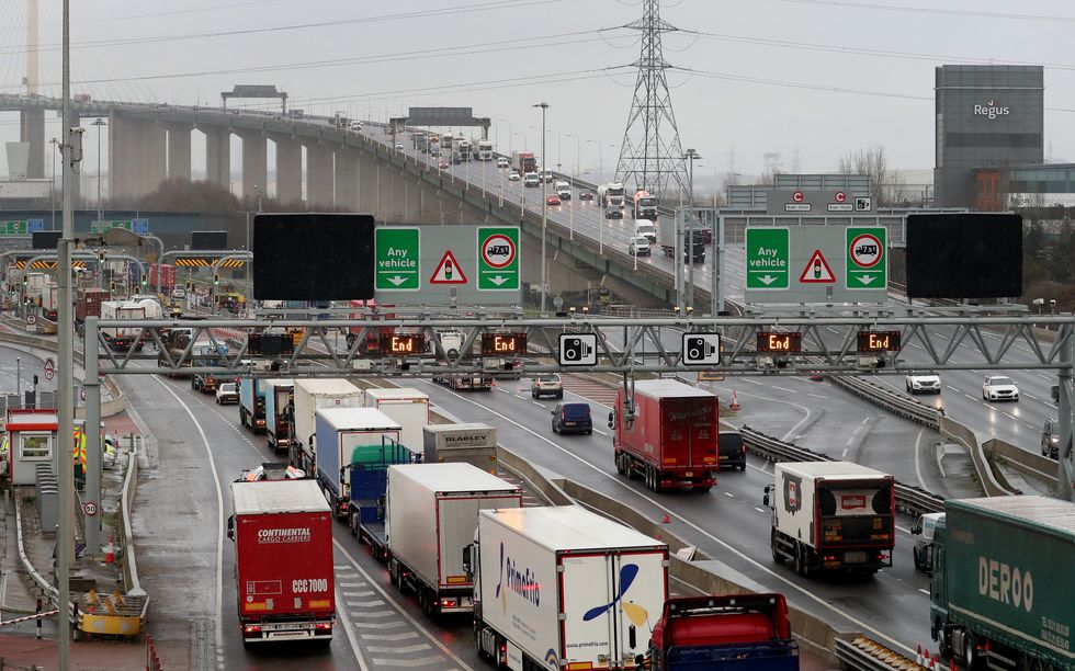 Dartford Crossing traffic