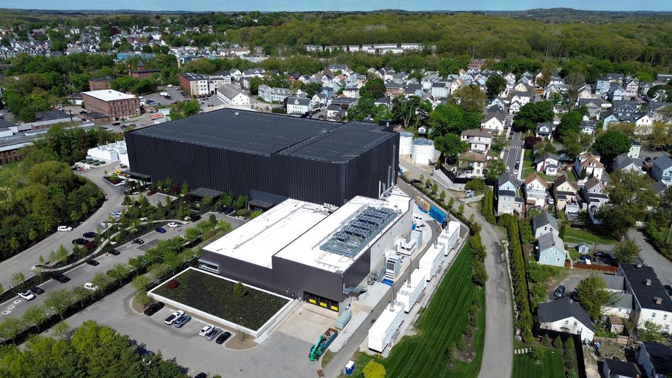 Data center looming over homes