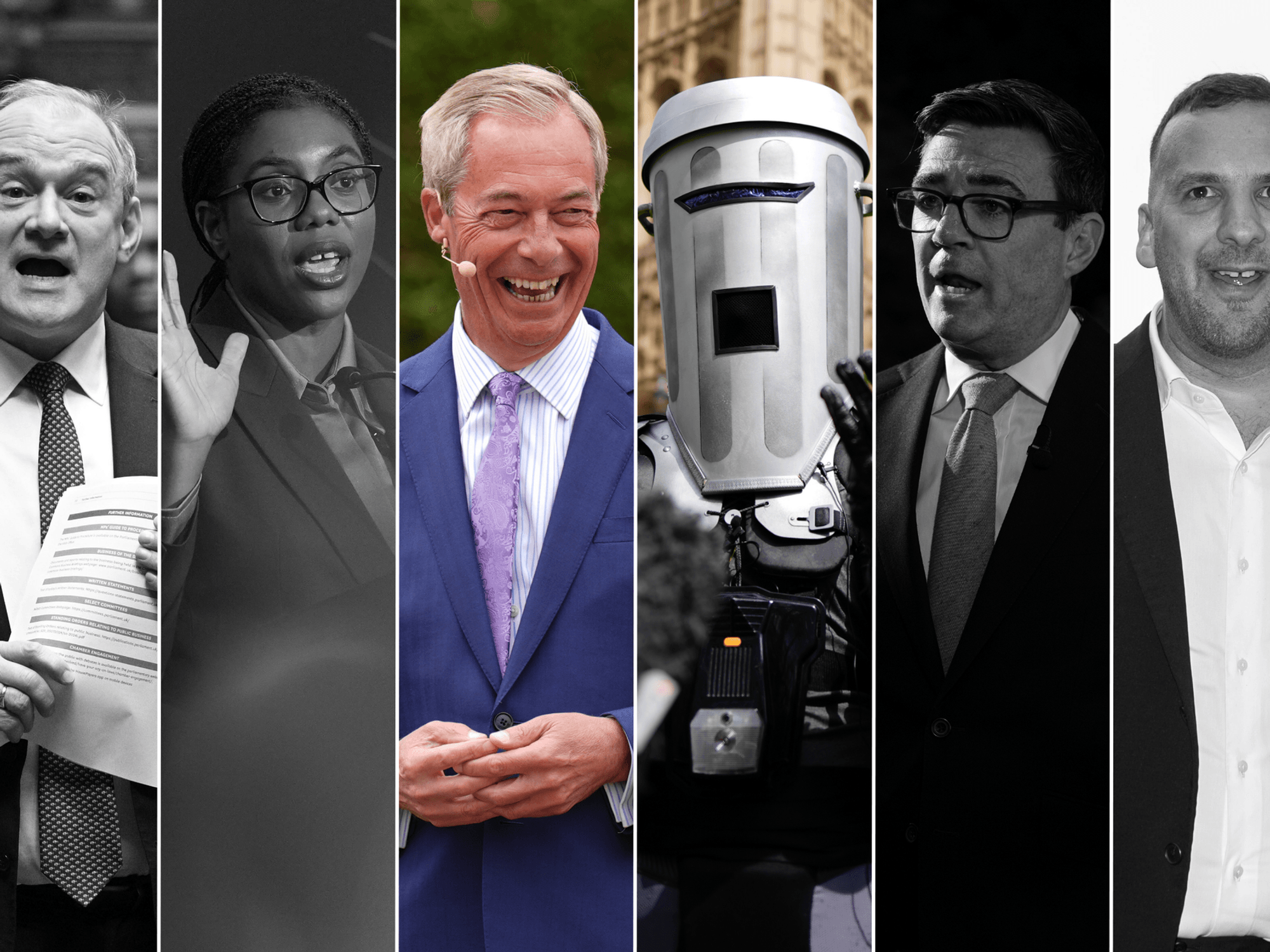 Davey/Badenoch/Farage/Binface/Burnham/Polanski