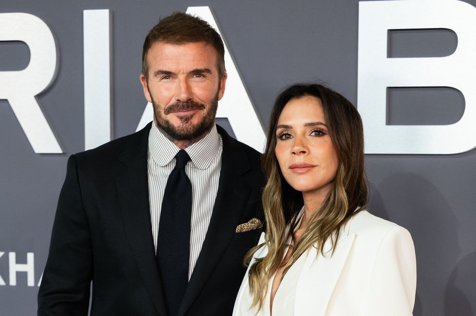 David Beckham and Victoria Beckham
