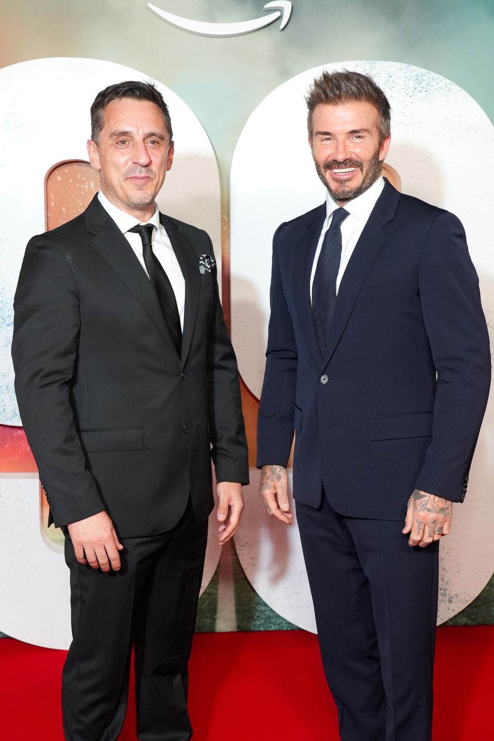 David Beckham Gary Neville