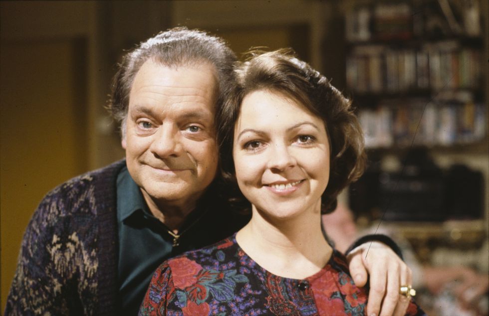 David Jason and Tessa Peake-Jones