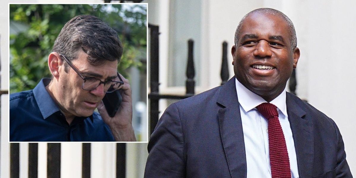 David Lammy 'gave White House hoax caller's number to Andy Burnham'