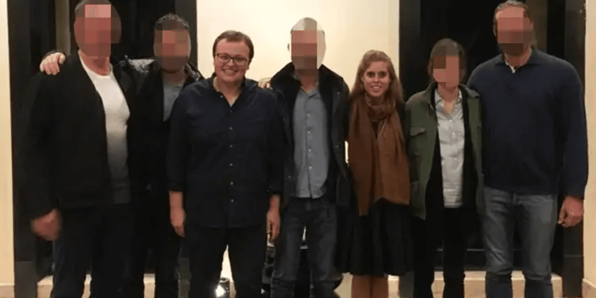 Princess Beatrice photographed with an alleged Chinese spy on Asia tour