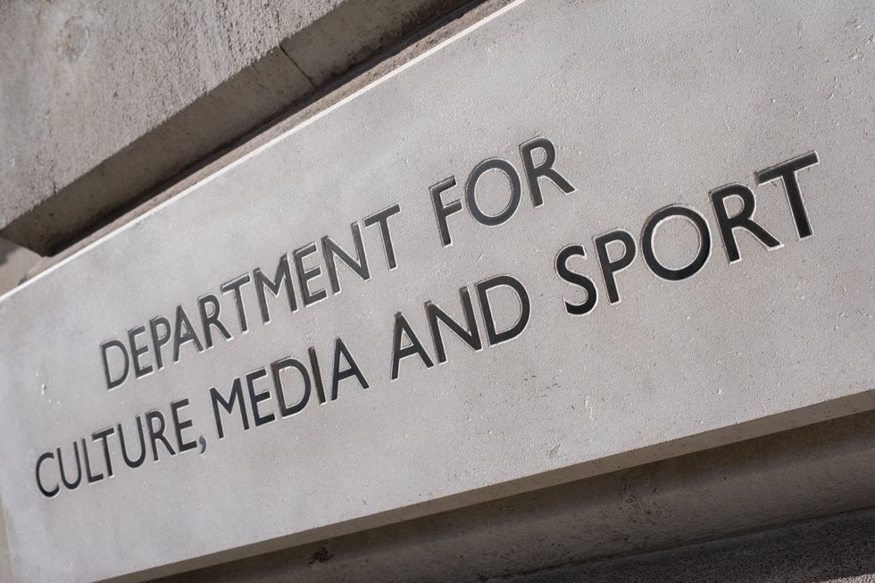 DCMS sign