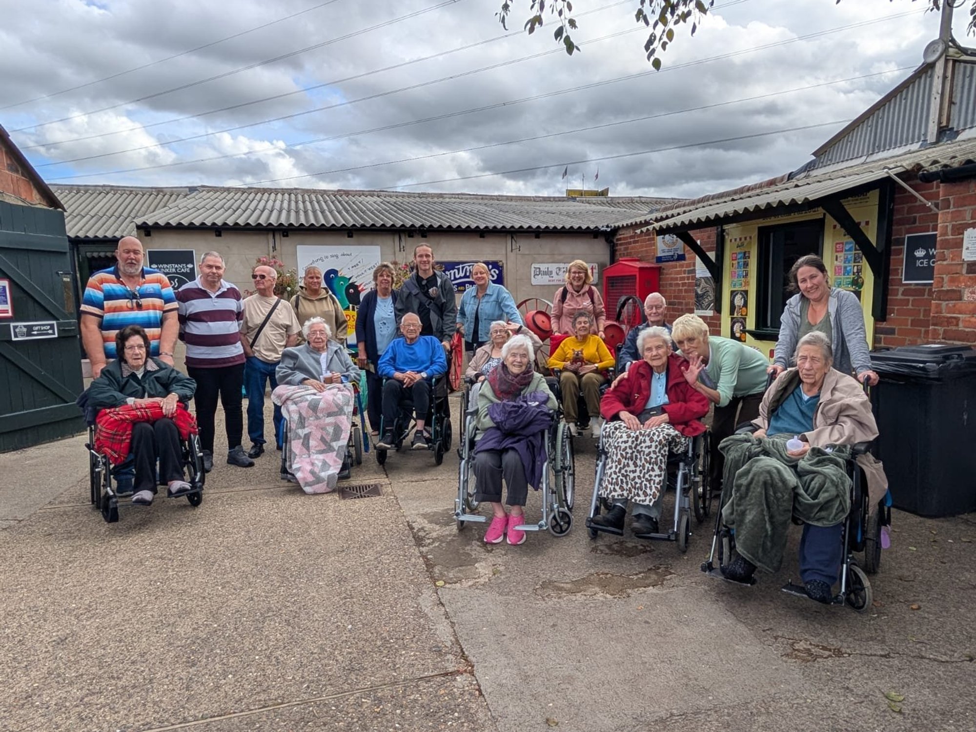 Deangate Care Home residents, staff, family members, and volunteers