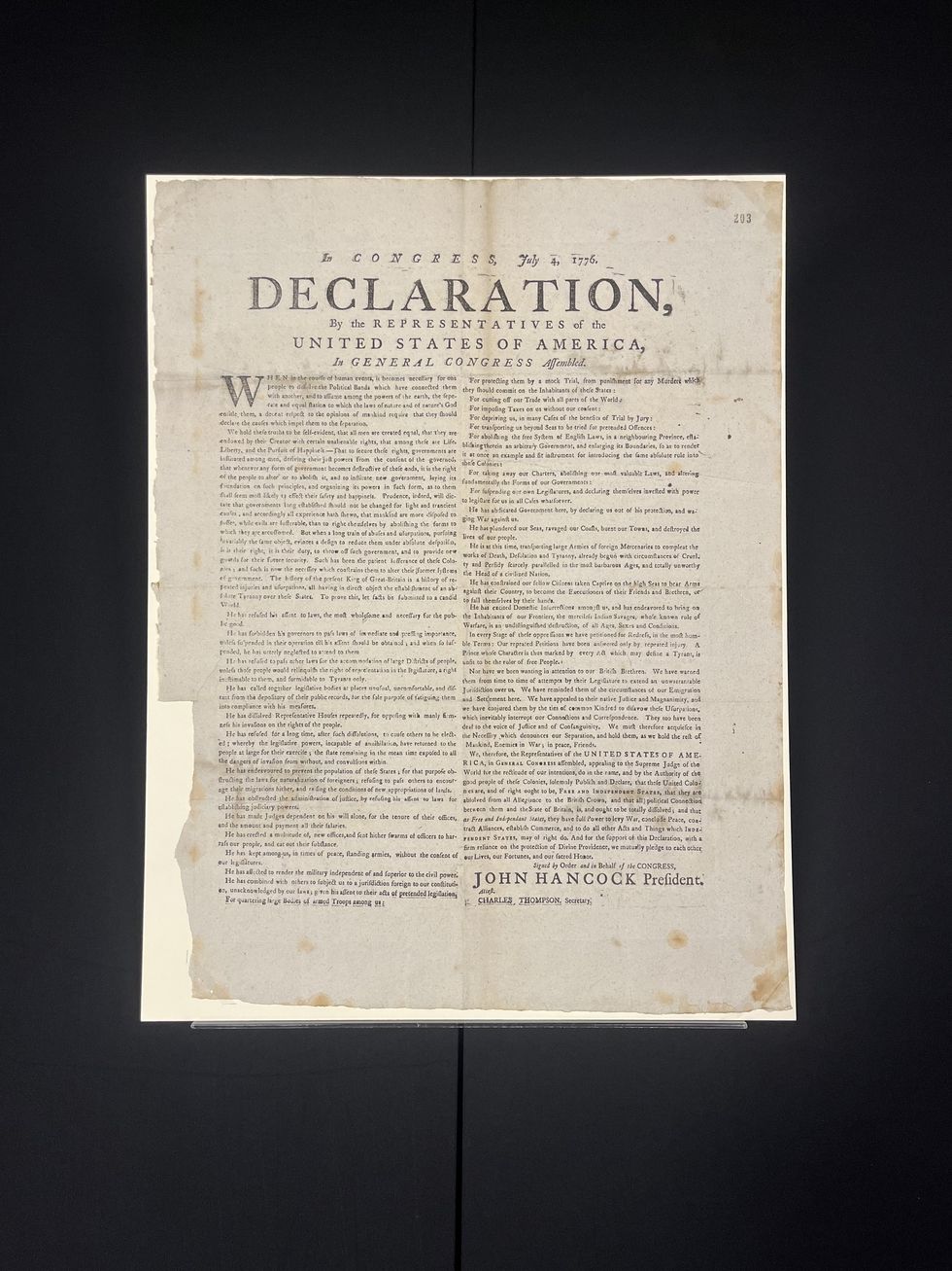 Declaration of Independence copy