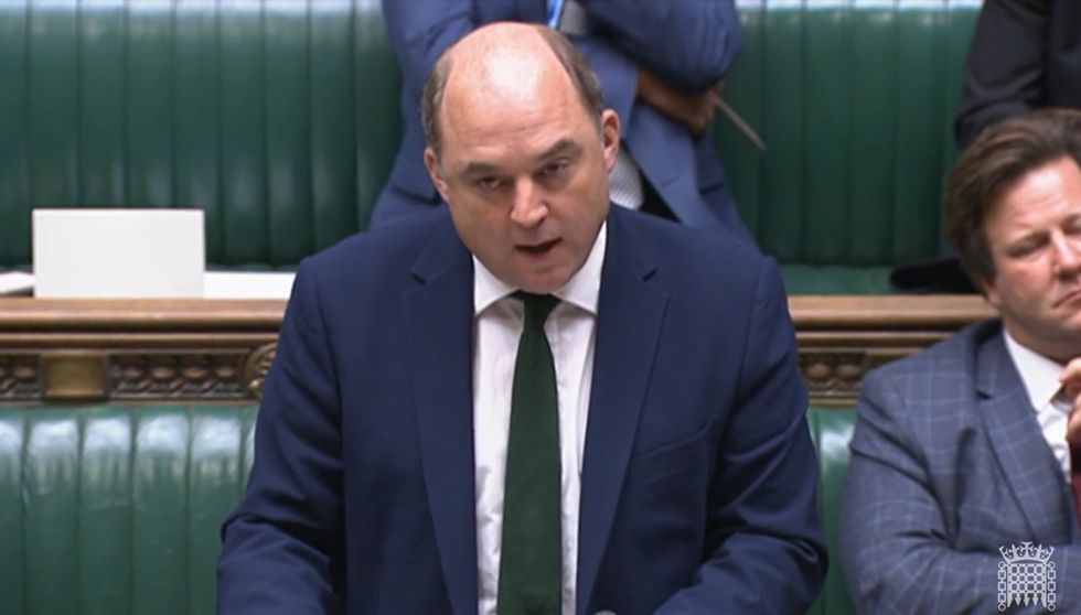 Defence Secretary Ben Wallace updating MPs in the House of Commons, London , on the latest situation in Ukraine. Picture date: Thursday October 20, 2022.