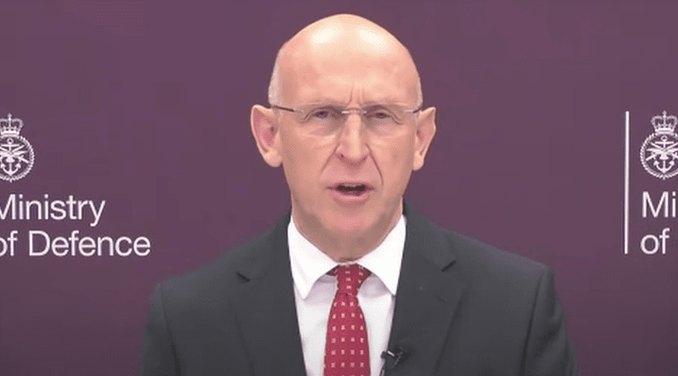 Defence Secretary John Healey