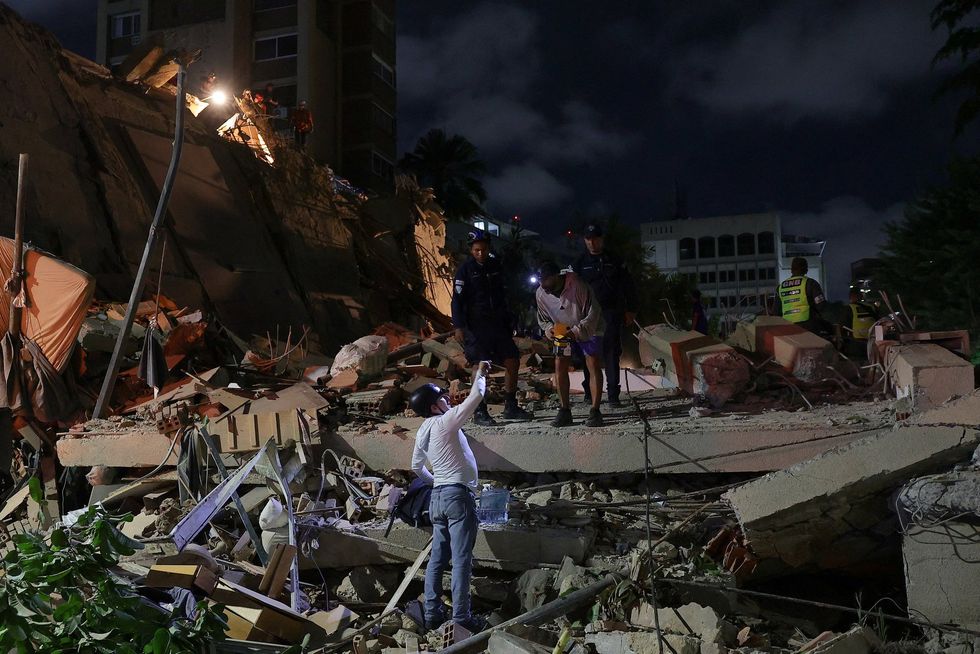 Destruction in Venezuela