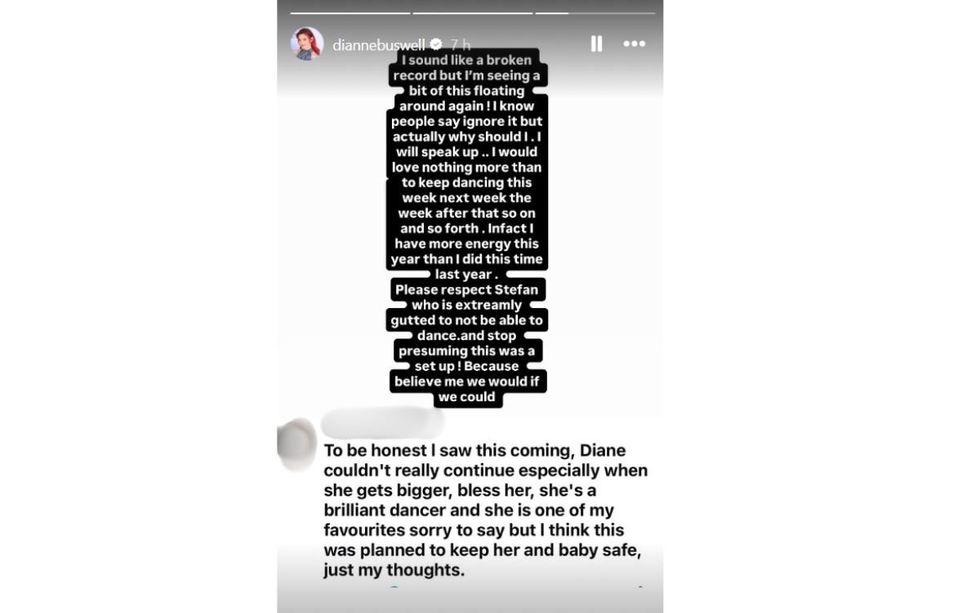 Dianne Buswell post